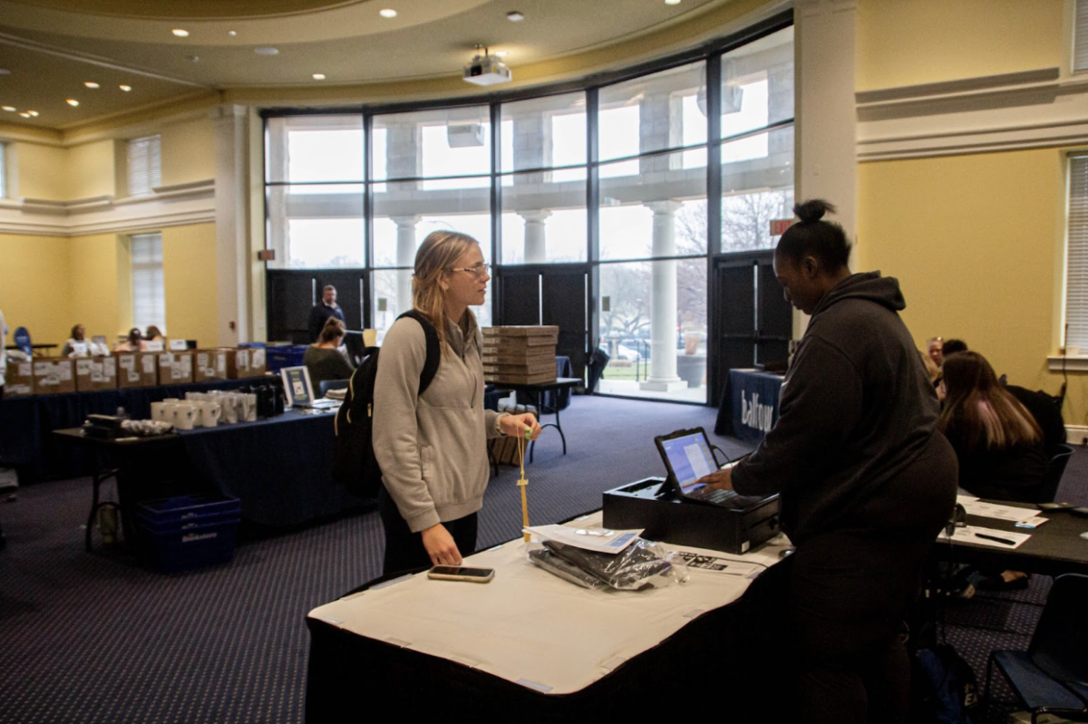 The Spring 2024 Grad Fair is organized March 7, in the Bradbury Thompson Alumni Center at Washburn University. The event hosted students who will walk through the graduation Commencement Ceremonies this May.